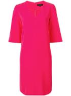 Antonelli V-neck Shift Dress - Pink