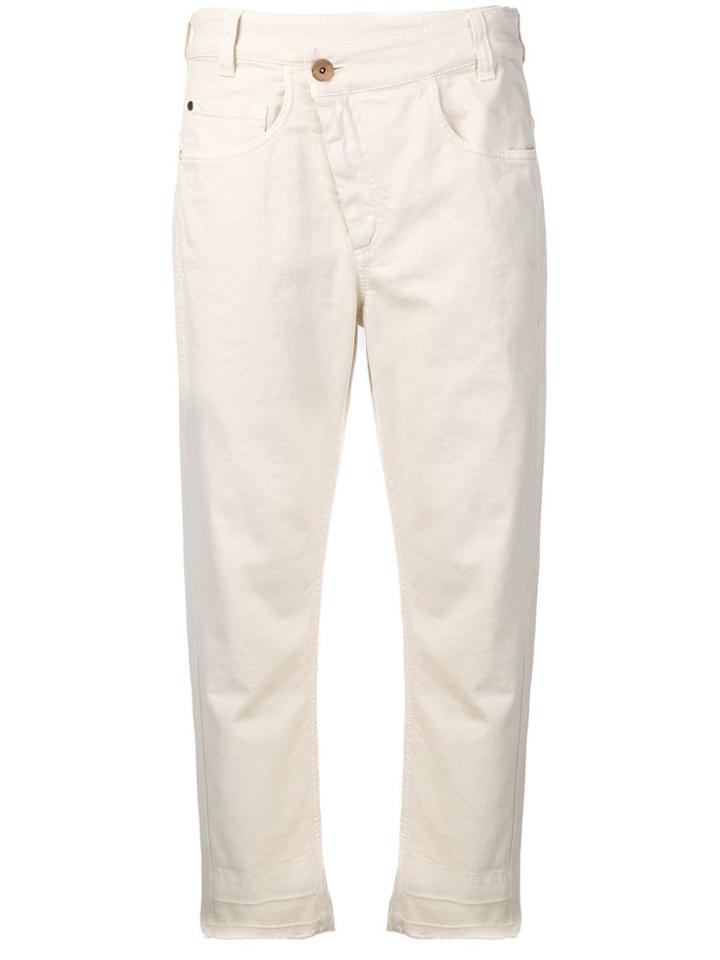 Brunello Cucinelli Embellished Cropped Trousers - Neutrals