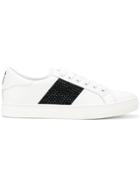 Marc Jacobs Empire Strass Rhinestone Sneakers - White