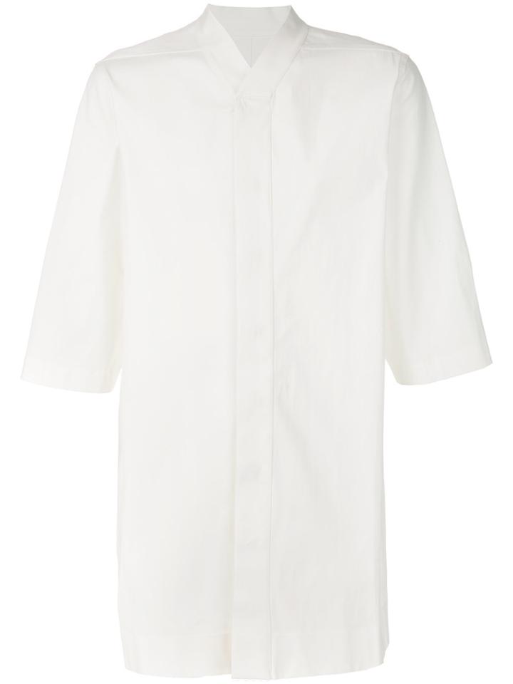 Rick Owens Boxy Shortsleeved Shirt - White