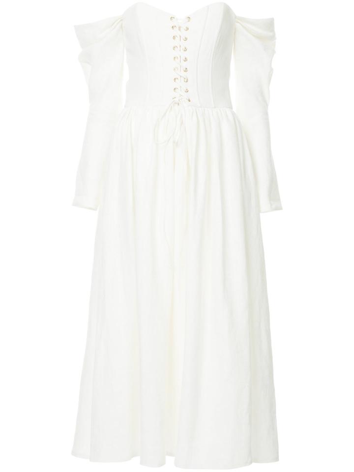 Flow The Label Corset Dress - White