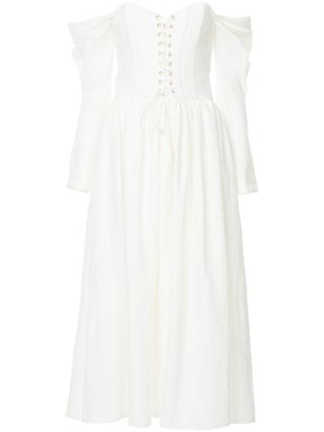 Flow The Label Corset Dress - White