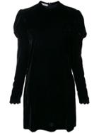Philosophy Di Lorenzo Serafini Long-sleeve Fitted Dress - Black