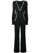Philipp Plein Embellished Jumpsuit - Black