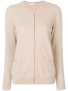 Le Tricot Perugia Cashmere Cardigan - Nude & Neutrals