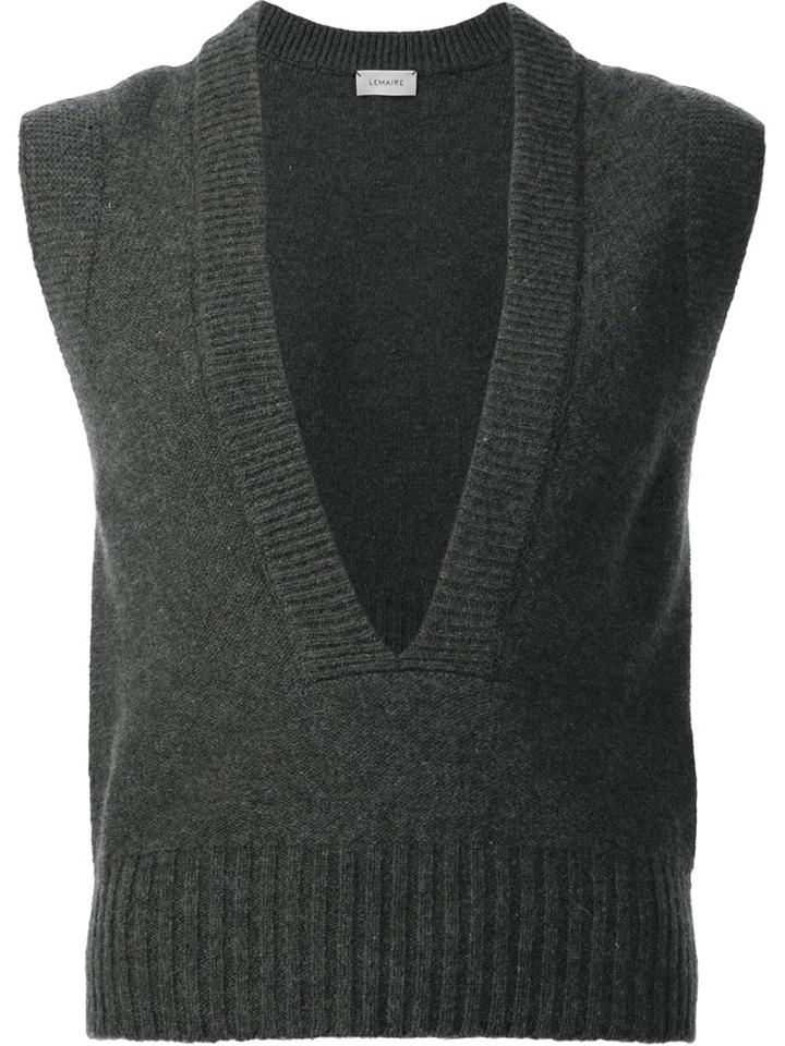 Lemaire 'spruce' Vest, Women's, Size: Small, Green, Cotton