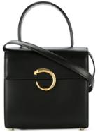 Cartier Vintage Top Handle Bag - Black