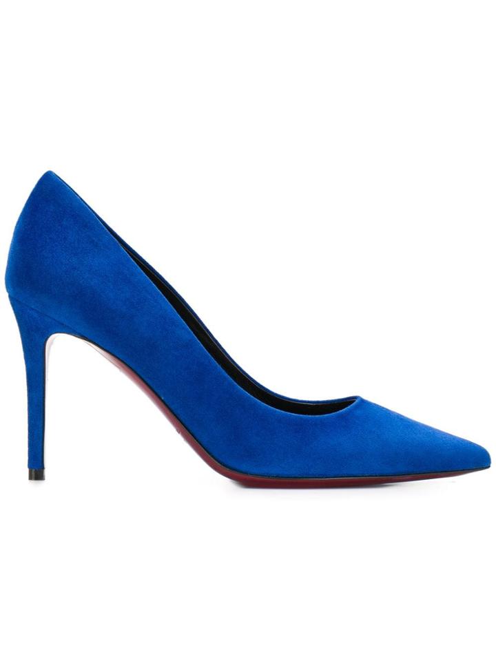 Deimille Suede Pumps - Blue