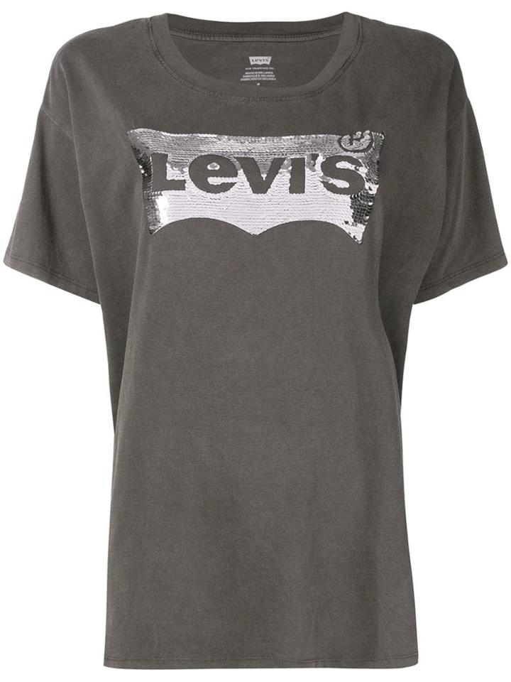 Levi's Sequin Logo T-shirt - Black