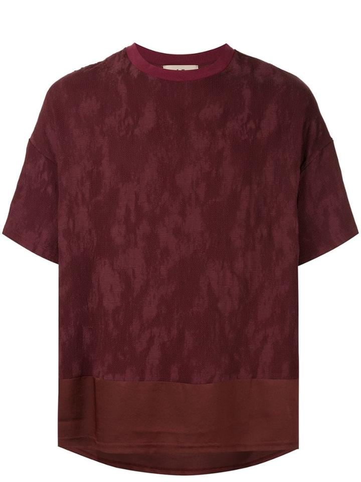 Loveless Jacquard T-shirt - Red