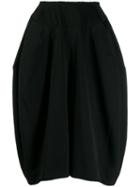 Comme Des Garçons Oversized Knee-length Shorts - Black