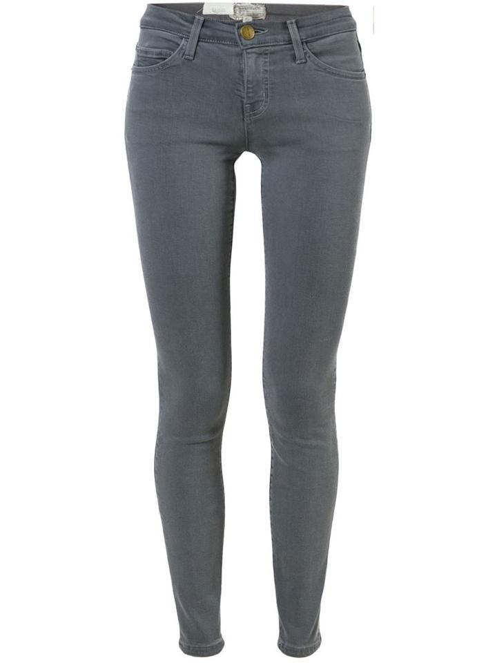 Current/elliott The Stiletto Skinny Jeans, Women's, Size: 30, Grey, Cotton/polyester/spandex/elastane/tencel