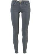 Current/elliott The Stiletto Skinny Jeans, Women's, Size: 30, Grey, Cotton/polyester/spandex/elastane/tencel