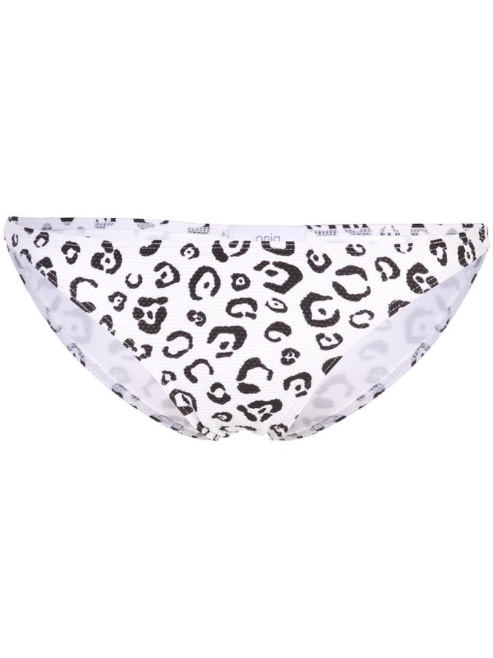 Onia Ashley Low Rise Bikini Bottoms - White