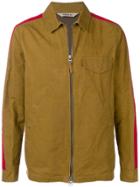 Aspesi Classic Jacket With Stripe - Brown