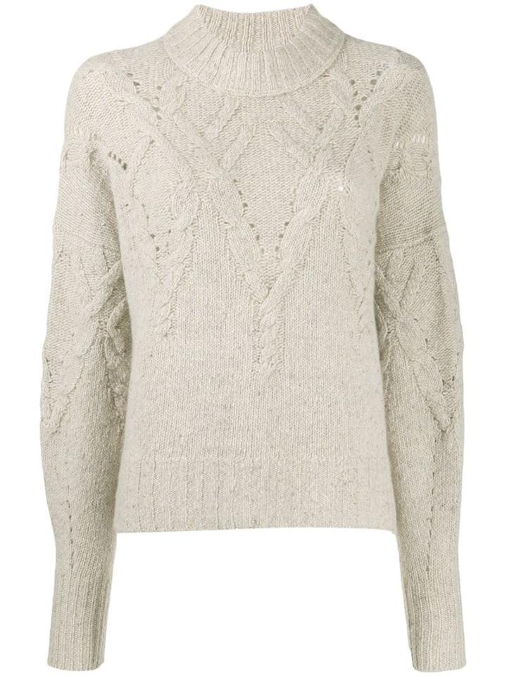 Isabel Marant Cable Knit Jumper - Neutrals