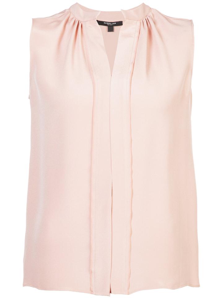 Derek Lam Kara Sleeveless Blouse - Nude & Neutrals
