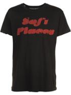 Enfants Riches Deprimes Soft Places T-shirt, Adult Unisex, Size: Xs, Black, Cotton