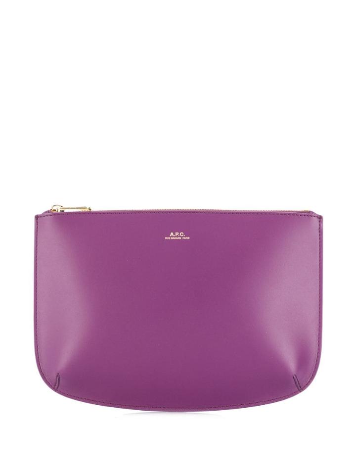 A.p.c. Sarah Pouch Bag - Purple