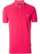 Paul Smith Jeans Short Sleeve Polo Shirt, Men's, Size: S, Pink/purple, Cotton