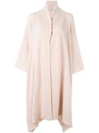 Stella Mccartney Oversize Knitted Cape, Women's, Size: Small, Pink/purple, Cashmere/wool