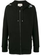 Gucci - Oversized Dragon Embroidered Hoodie - Men - Cotton - Xs, Black, Cotton