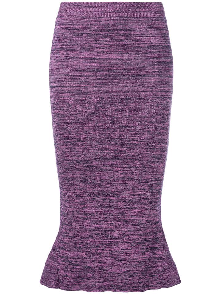 Stella Mccartney Knitted Skirt - Pink & Purple