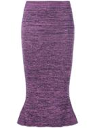 Stella Mccartney Knitted Skirt - Pink & Purple