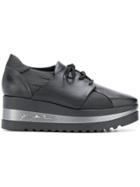 Baldinini Lace-up Platform Shoes - Black