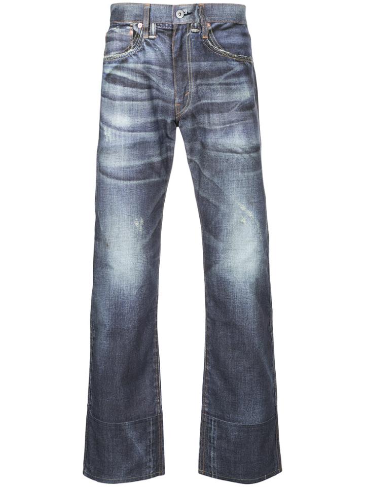 Junya Watanabe Man Straight Jeans - Blue