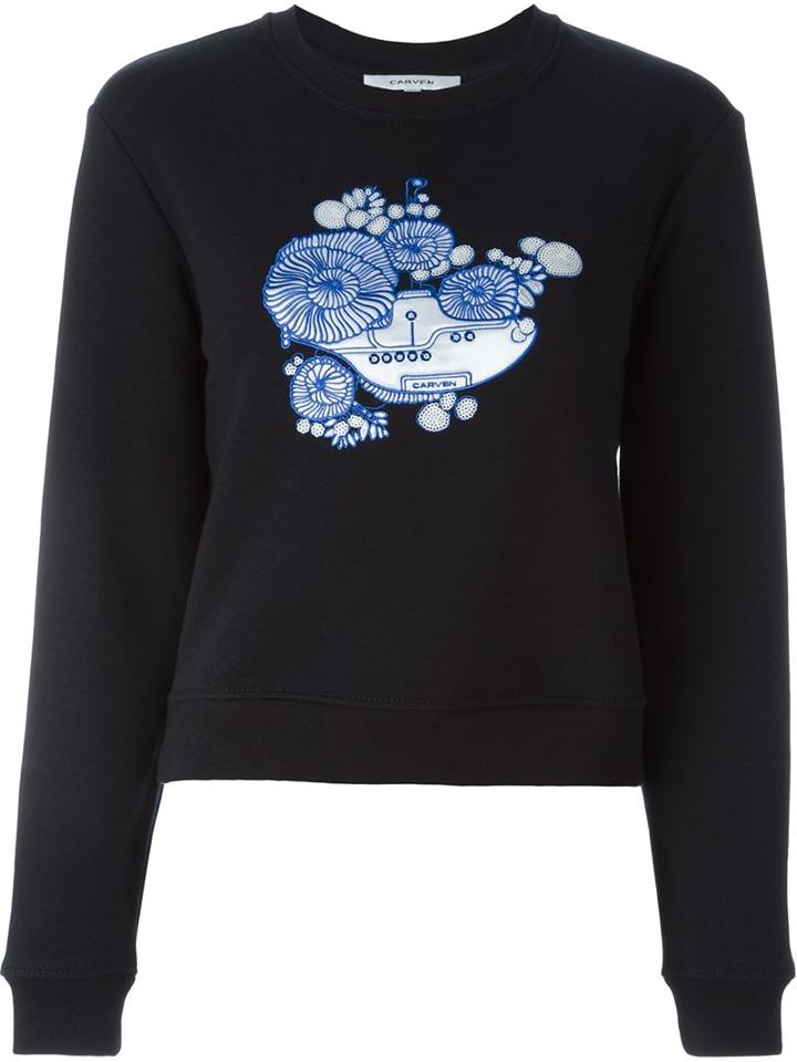 Carven Submarine Patch Sweatshirt