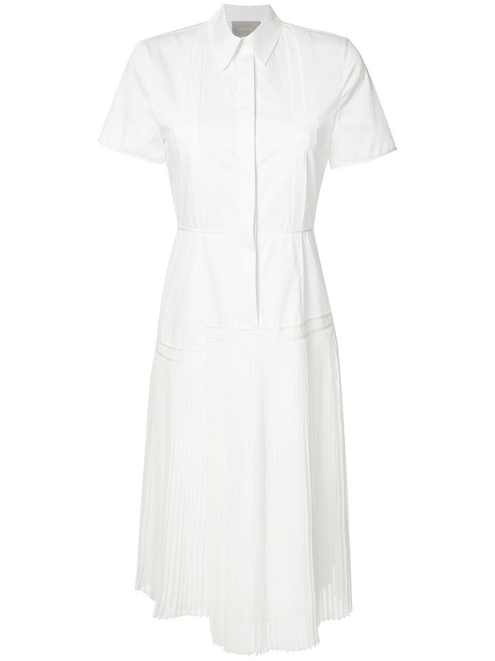 Jason Wu Shirt Dress, Women's, Size: 8, White, Cotton