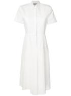 Jason Wu Shirt Dress, Women's, Size: 8, White, Cotton