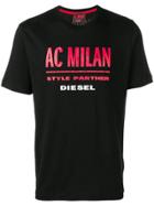 Diesel Ac Milan T-shirt - Black