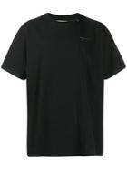 Off-white Cross Logo Print T-shirt - Black
