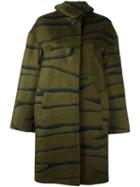 Jil Sander 'bruges' Coat, Women's, Size: 36, Green, Silk/polyamide/cupro/virgin Wool