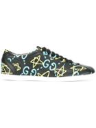 Gucci Guccighost Low Top Sneakers - Black