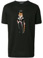 Dolce & Gabbana Royal Pet Portrait T-shirt - Black