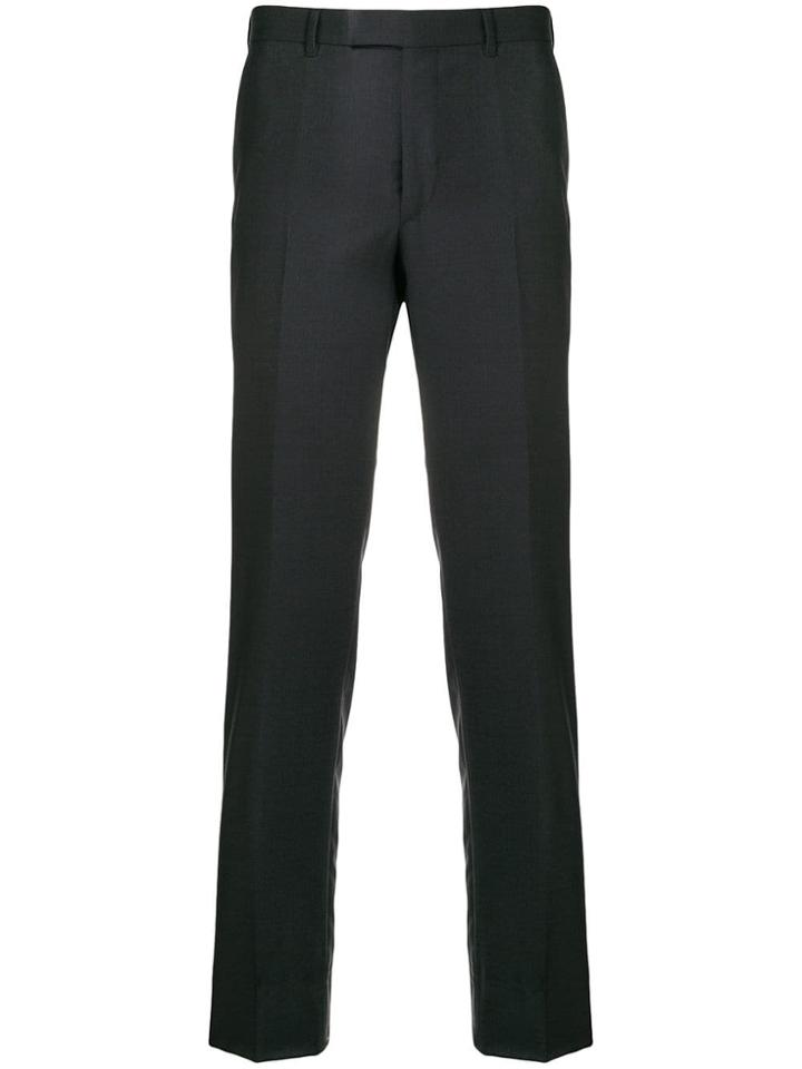 Ermenegildo Zegna Tailored Straight-leg Trousers - Grey
