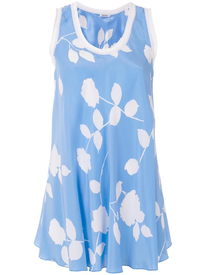 P.a.r.o.s.h. Simphony Tank Top - Blue