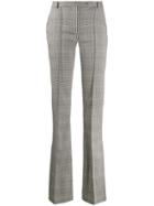 Styland Straight-leg Check Trousers - Grey
