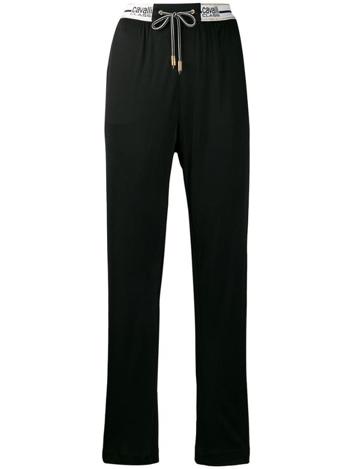 Cavalli Class Logo Sweatpants - Black