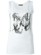 Ann Demeulemeester Butterfly Print Top