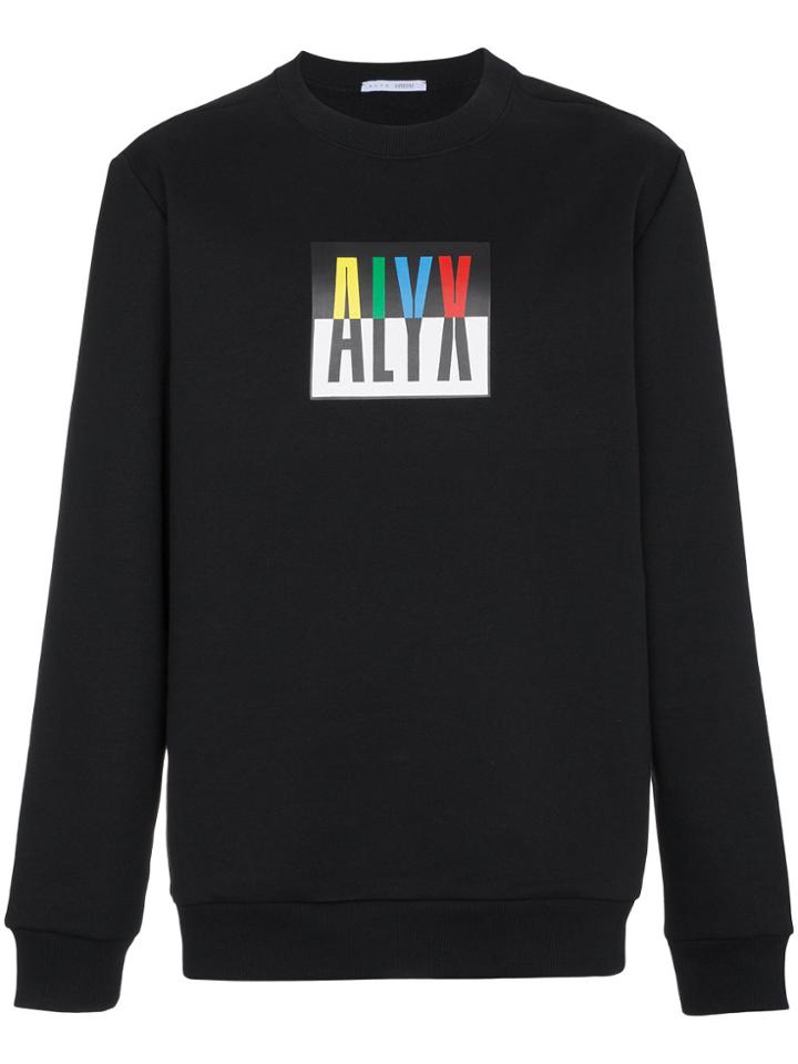 Alyx Logo Crew Neck Sweatshirt - Black
