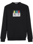 Alyx Logo Crew Neck Sweatshirt - Black
