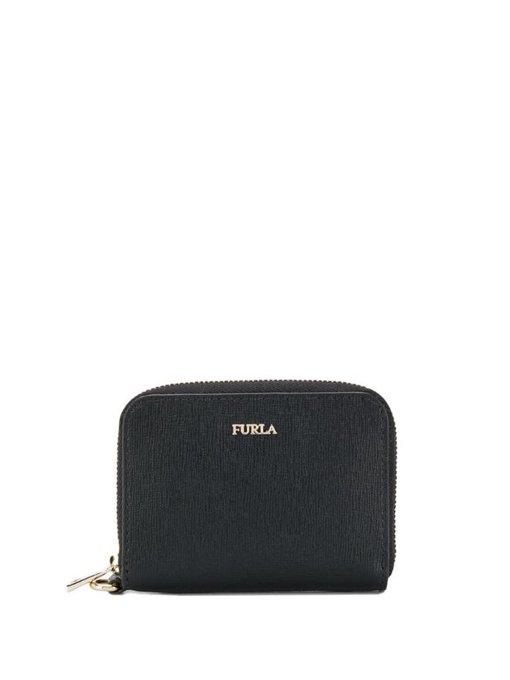 Furla Zip Around Purse - Black