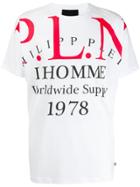 Philipp Plein P.l.n T-shirt - White