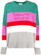 Giada Benincasa Striped Jumper - Green