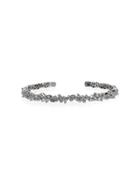 Suzanne Kalan 18k White Gold And Diamond Shard Bracelet - Metallic
