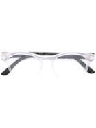 Tom Ford Eyewear - Soft Square Glasses - Unisex - Acetate/metal - 49, Nude/neutrals, Acetate/metal